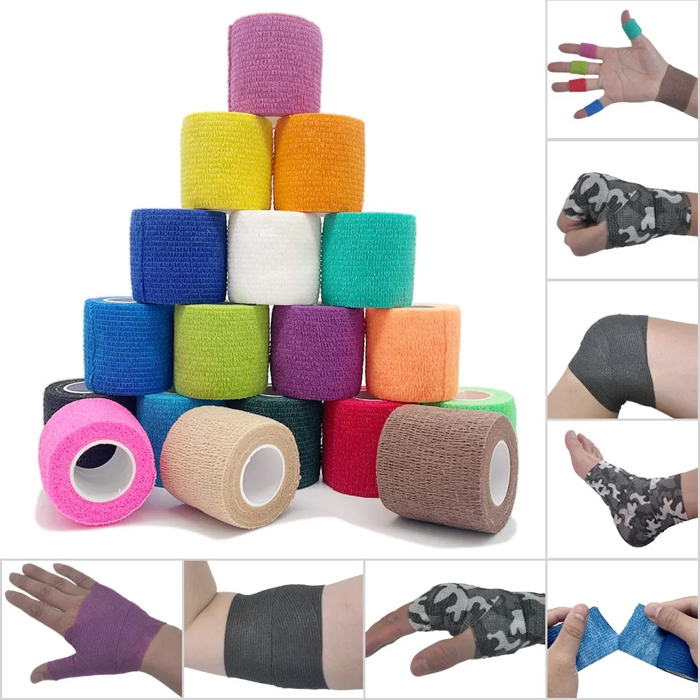 Finger Tape Athletic - 18 Colors Colorful Athletic Wrap Tape
