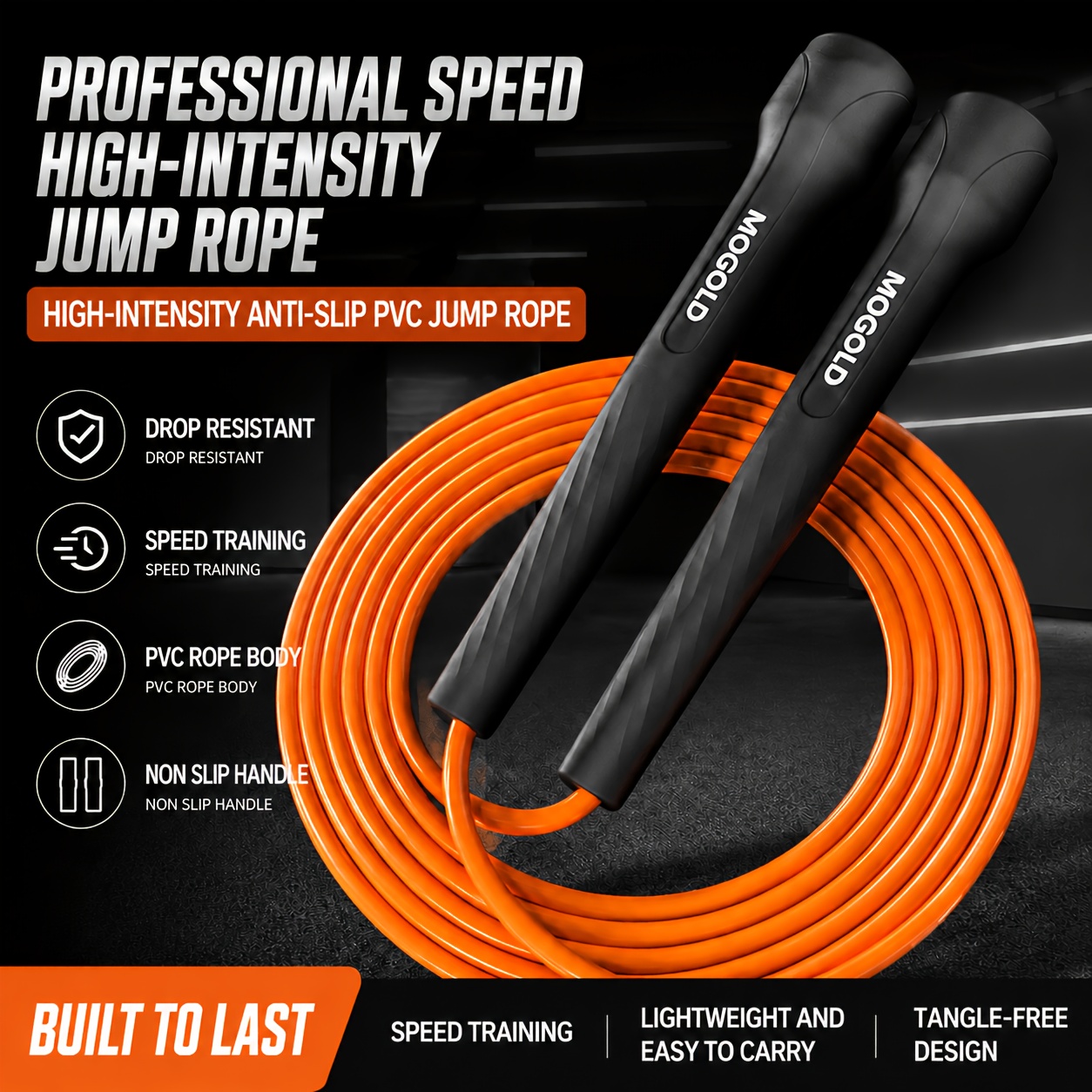 Professional Speed Skipping Ro - Skipping Rope Pvc ulasan dan harga