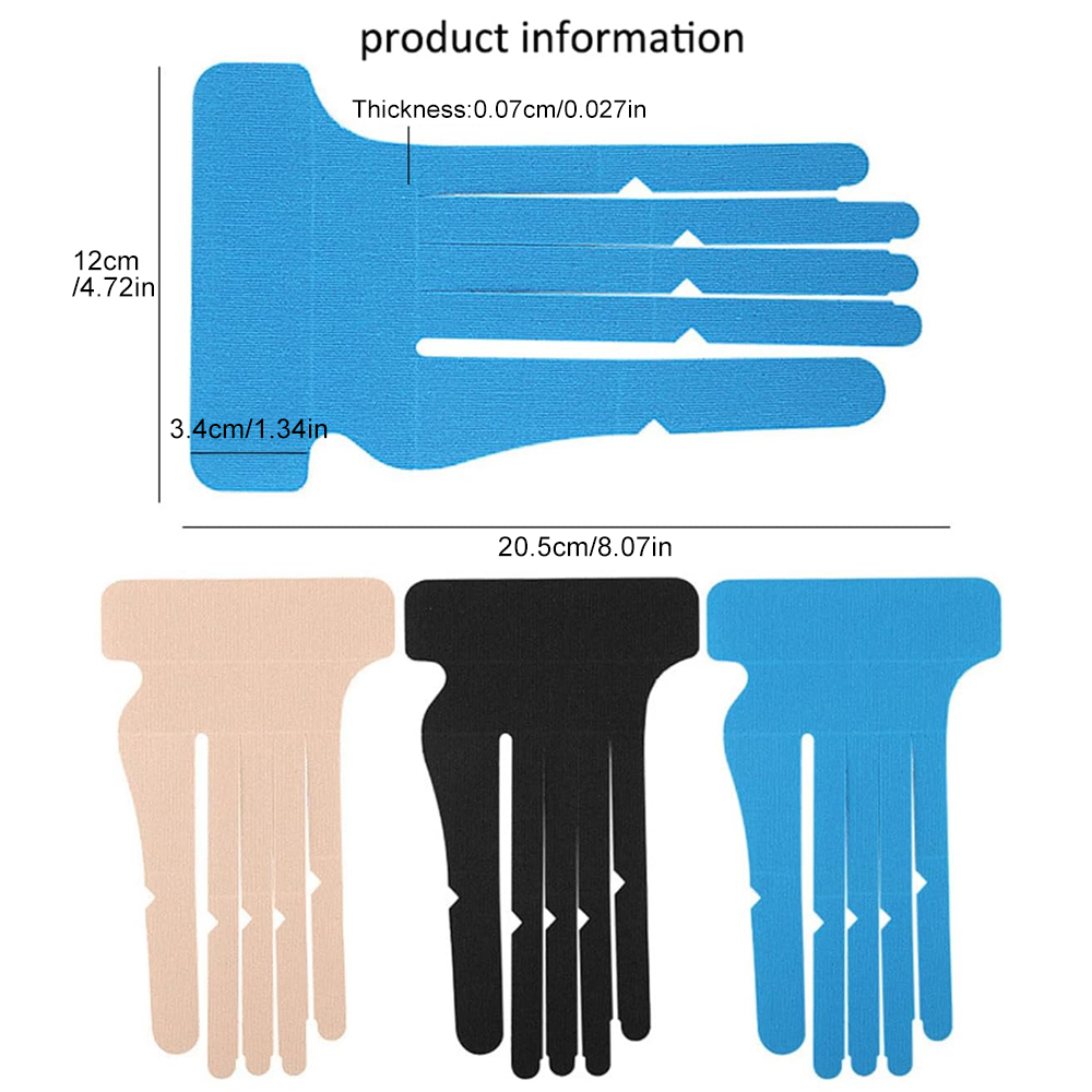5PC Precut Kinesiology Tape fo - Finger Tape Athletic ulasan dan harga