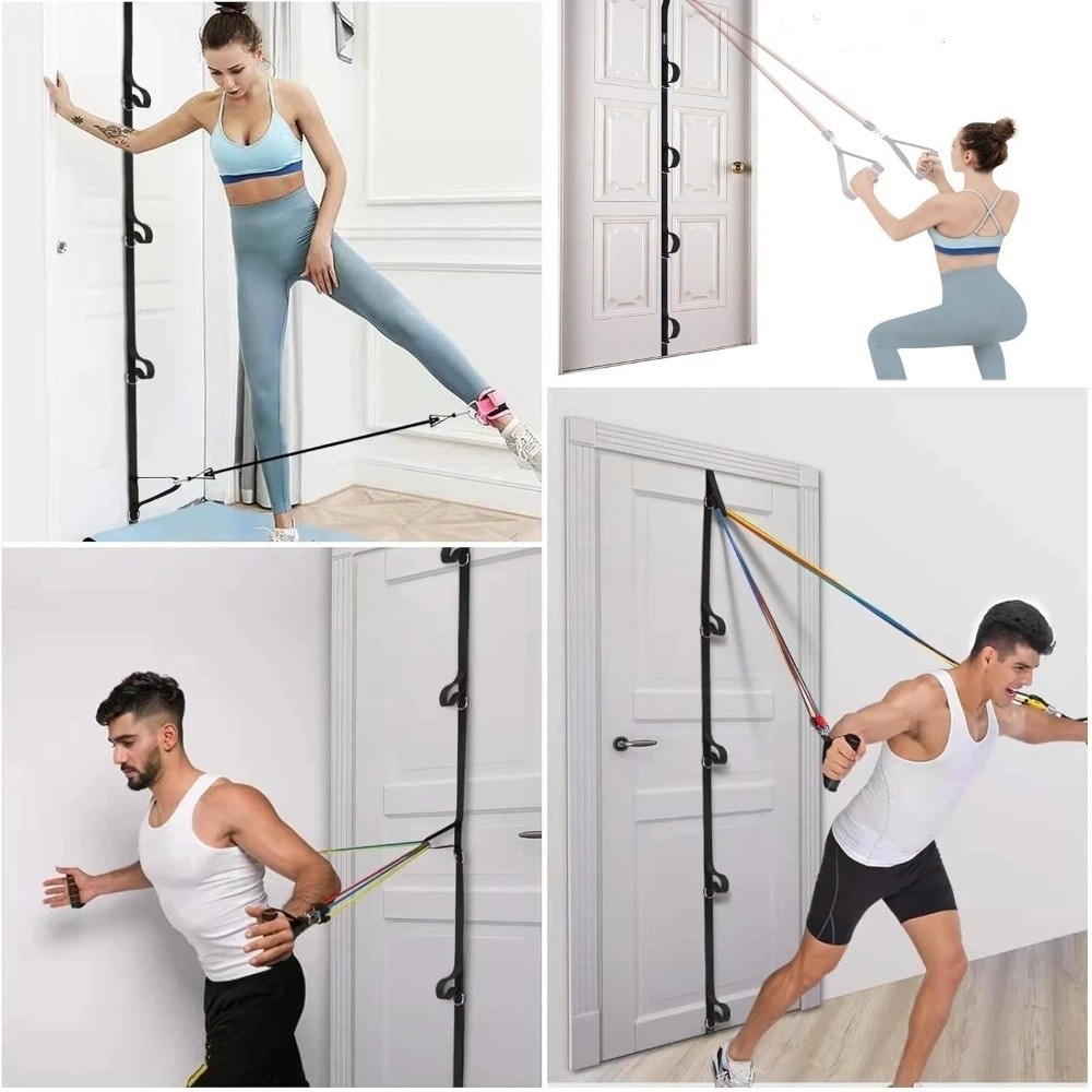 Home Fitness Door Anchor Strap - Pull Up Assist Band ulasan dan harga