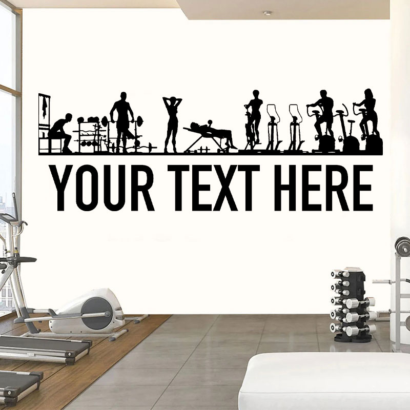 Gym People & Equipment Wall De - Crossfit Workout With Equipment ulasan dan harga