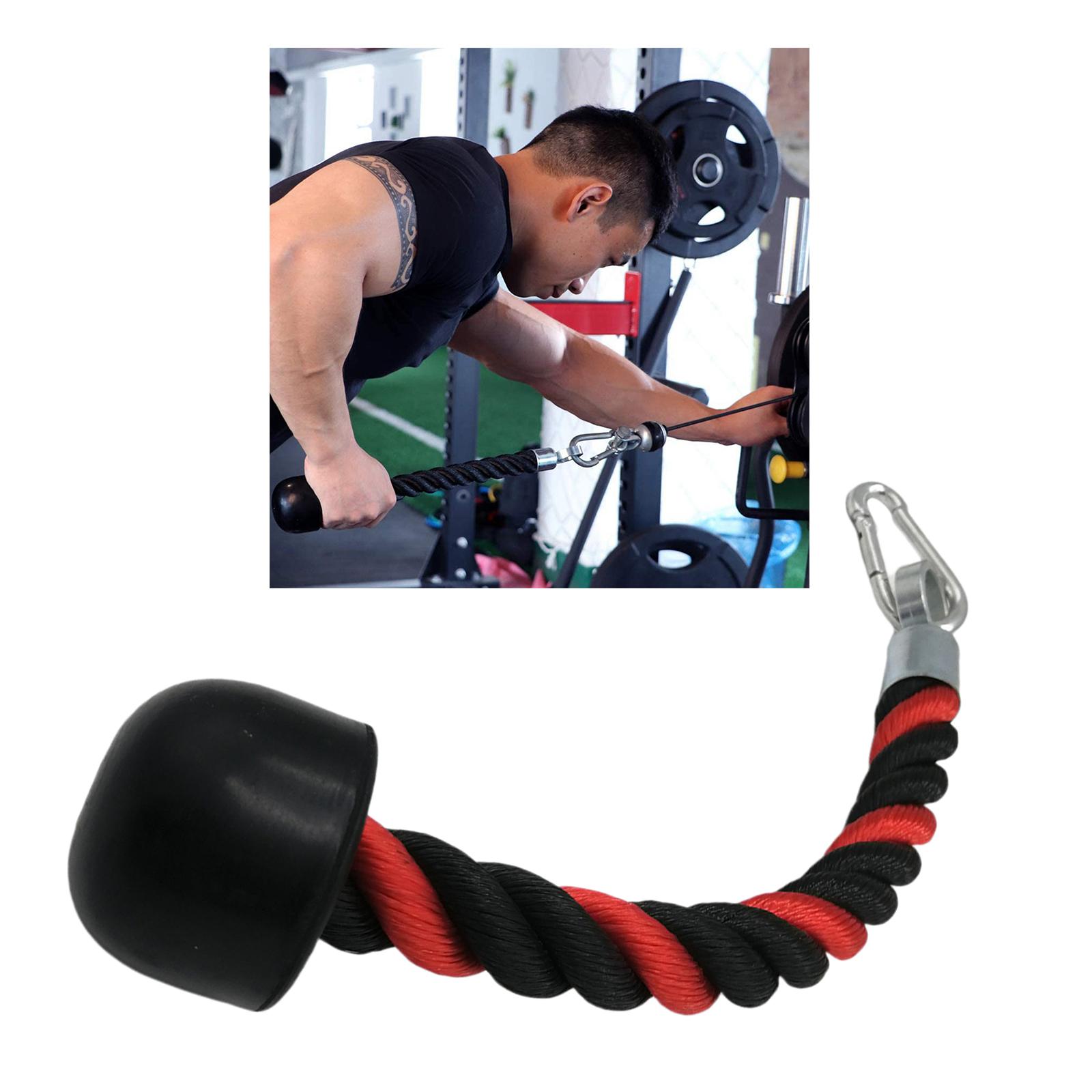 Triceps Rope Single Grip Pulle - Pull Up Assist Band ulasan dan harga