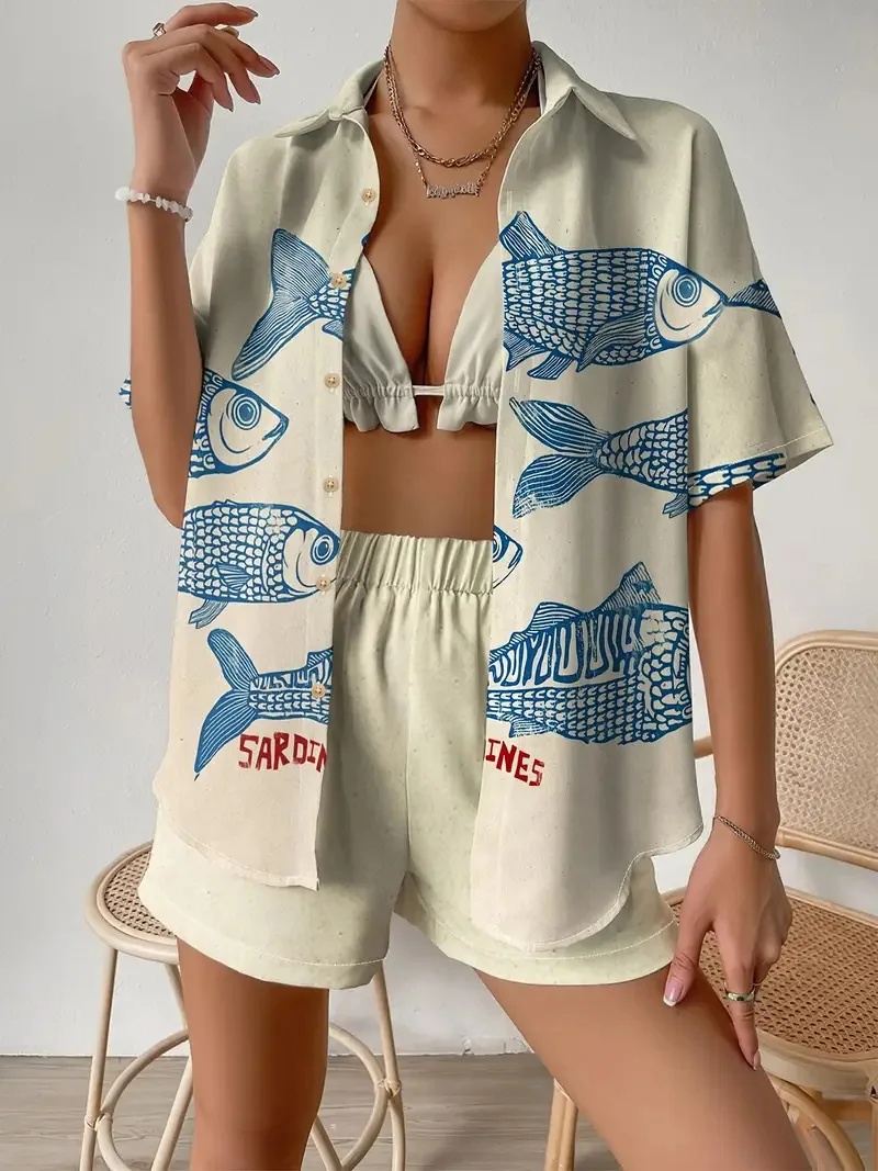 Fashion Print Beach Holiday 2- - Knee Sleeve Pair ulasan dan harga