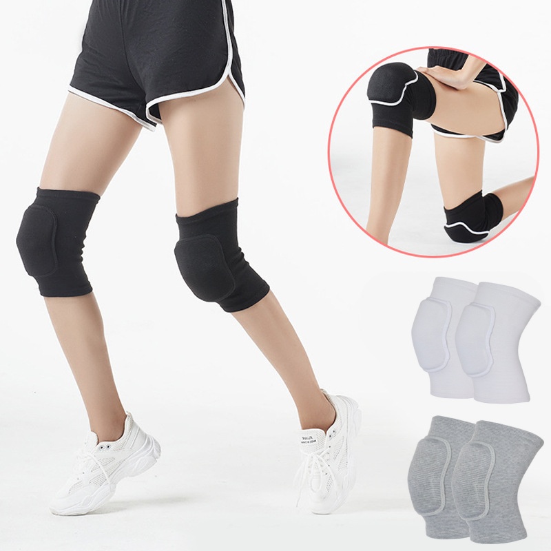 Knee Pads Compression Pad Brac - Knee Sleeve Pair ulasan dan harga