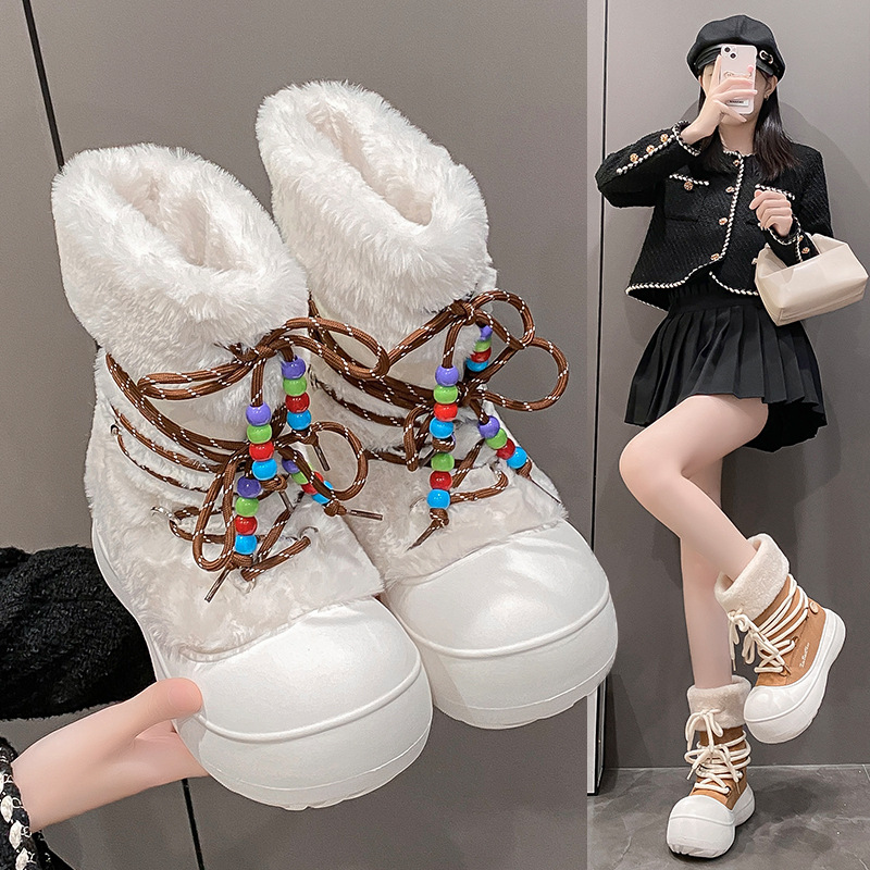 Winter Snow Boots for Women Pl - Crossfit Youtube ulasan dan harga