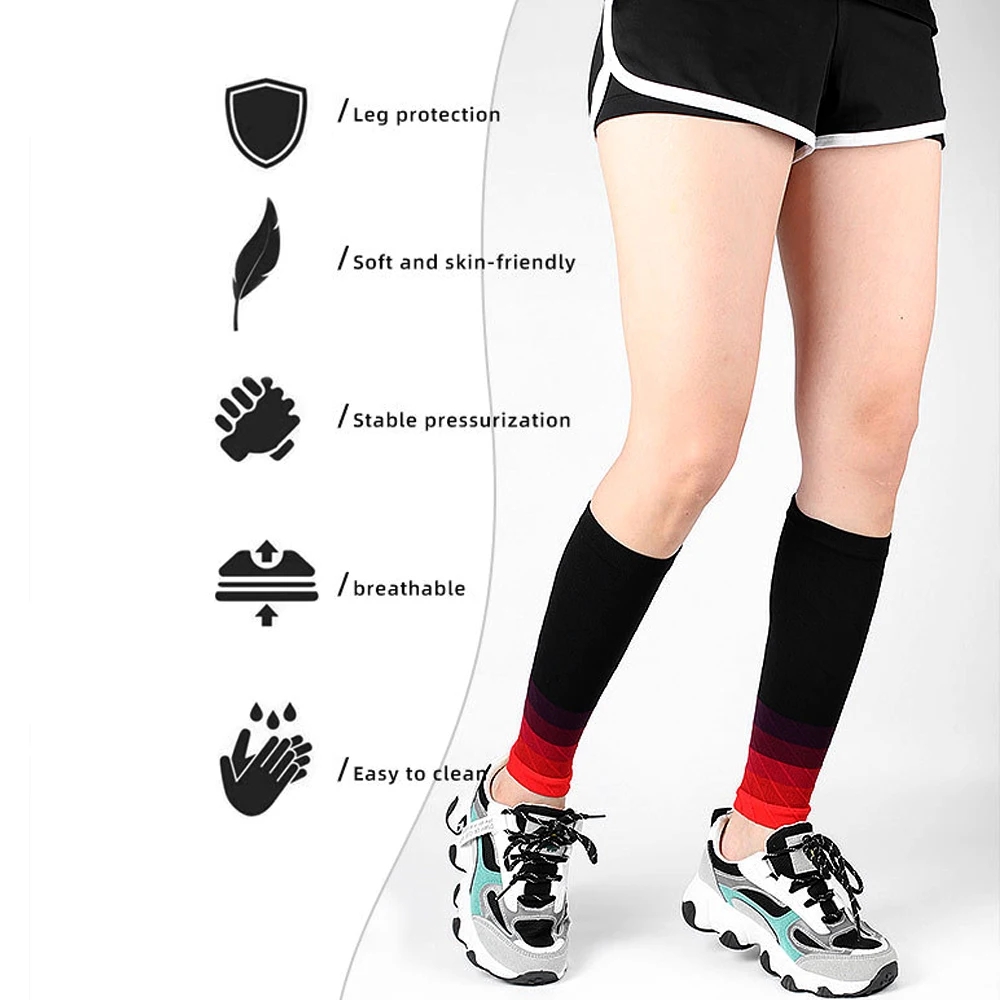1Pair Calf Compression Sleeve  - Knee Sleeve Pair ulasan dan harga