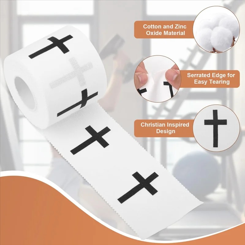 Cotton Serrated Edge Sports Ta - Finger Tape Athletic ulasan dan harga