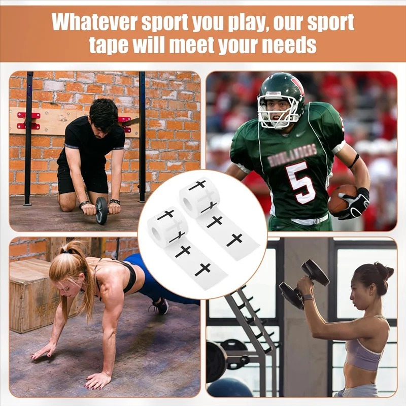 Cotton Serrated Edge Sports Ta - Finger Tape Athletic ulasan dan harga