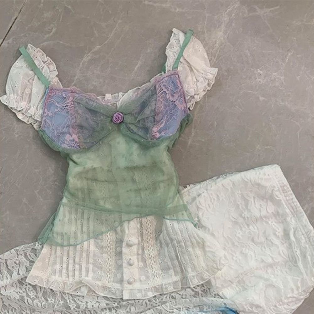 Chic Spicy Girl Style Mesh Cam - Crossfit Youtube ulasan dan harga